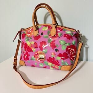 Dooney & Bourke Pink Floral Satchel